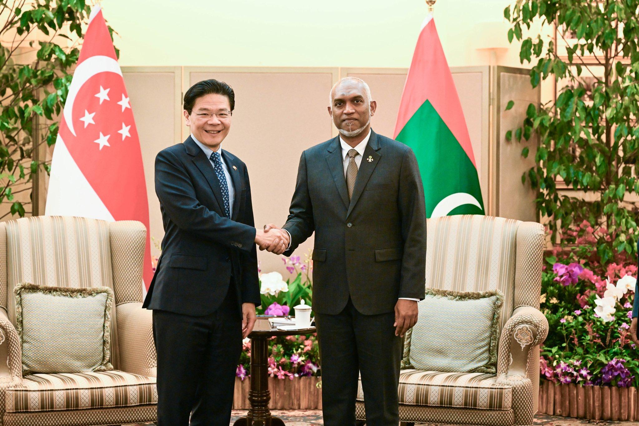 މަސްވެރިކަމުގެ އެކްސްޕޯޓްތަކަށް އައު ބާޒާރުތައް ހޯދައި، އިޤްތިޞާދު ސިންދަފާތުކުރުމަށް ބޮޑުވަޒީރު ވޮންގް އާއިއެކު މަޝްވަރާކޮށްފި