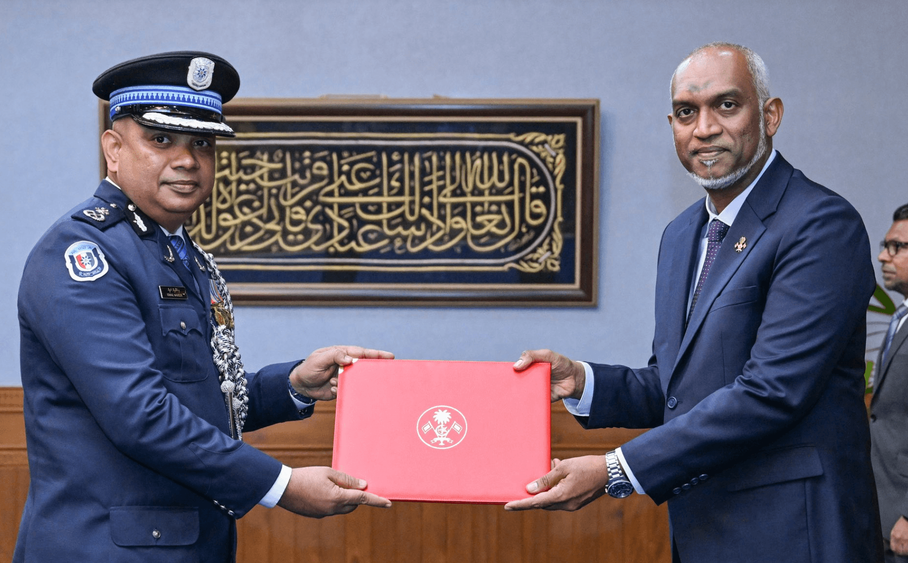 ޕޮލިސް ކޮމިޝަނަރަކަށް ނަވީން އައްޔަނުކުރައްވައިފި