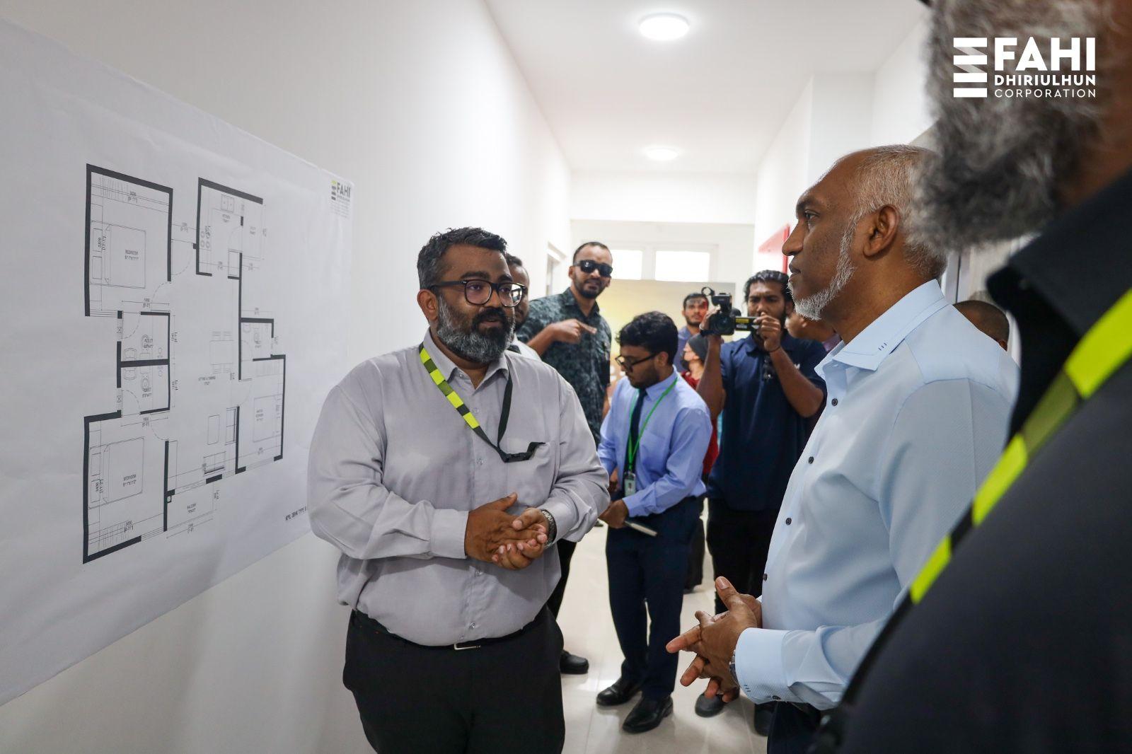 4000 ފްލެޓު ހަވާލުކުރުމުގެ މަސައްކަތް ކުރިޔަށްގެންދާނީ އެފްޑީސީން!