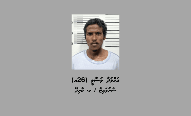 މަސްތުވާތަކެއްޗާއިއެކު ހުޅުމާލެއިން މީހަކު ހައްޔަރުކޮށްފި