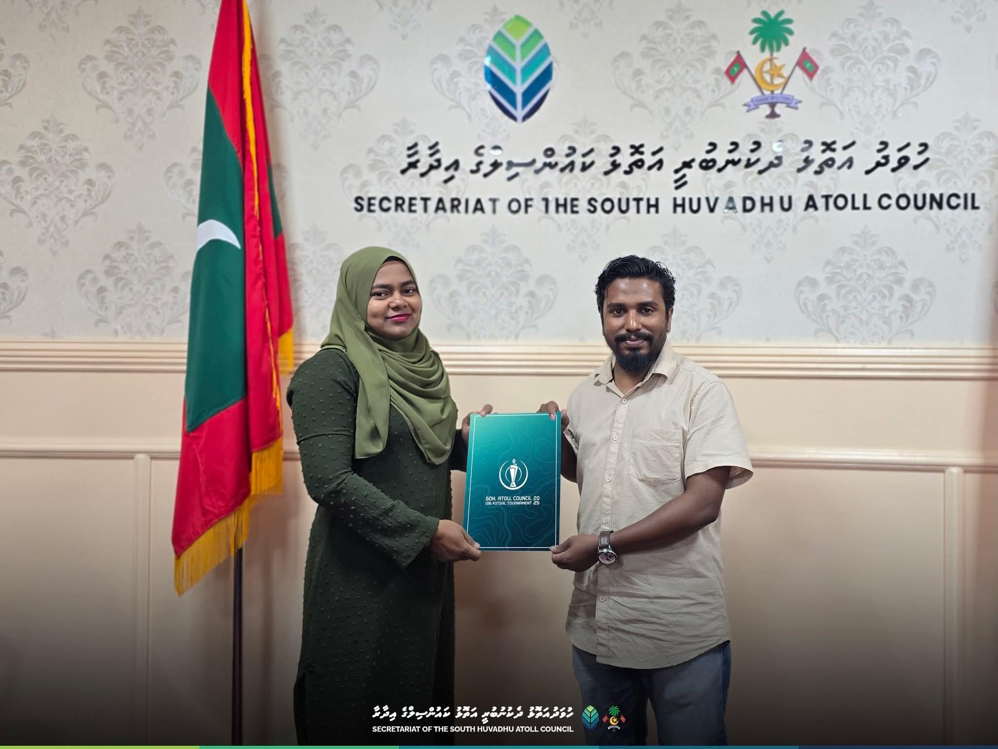 "ގދ.އަތޮޅު ކައުންސިލްގެ 16 އަހަރުން ދަށުގެ ފުޓްސަލް މުބާރާތް"ގެ މީޑިއާ  ޕާޓްނަރއަކަށް ގާފު ސްޕޯޓްސް