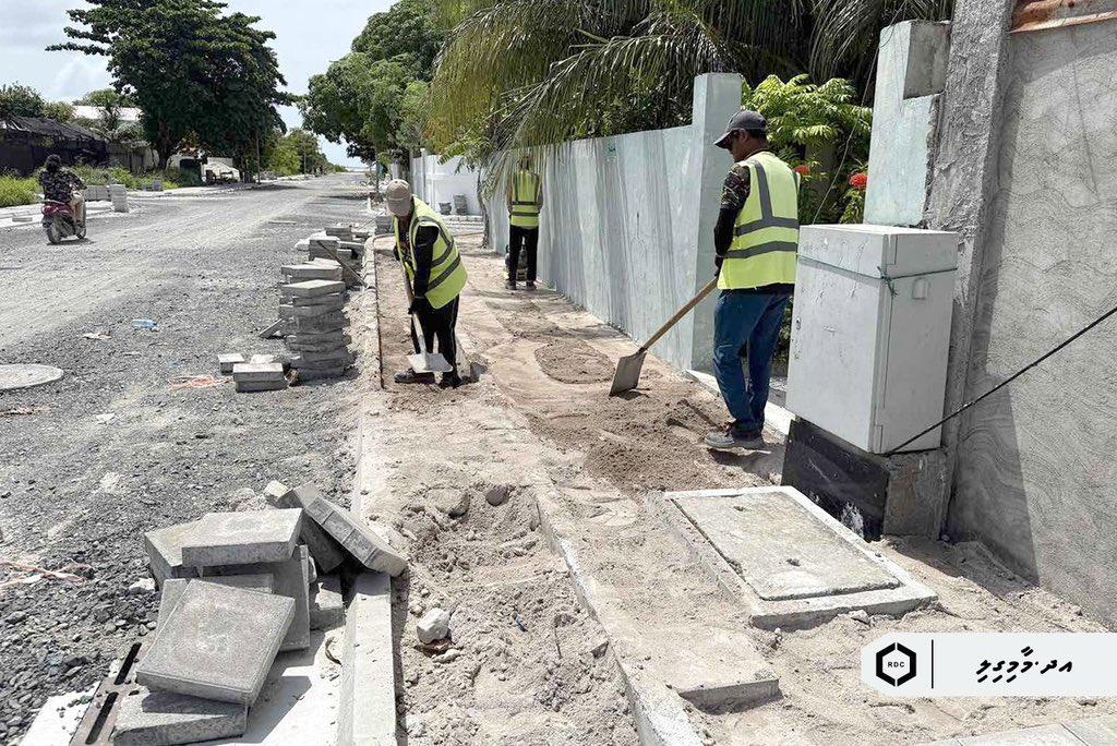 މާމިގިލި މަގު ހެދުމުގެ މަޝްރޫއުގެ މަސައްކަތް ބާރު ސްޕީޑެއްގައި ކުރިޔަށް!