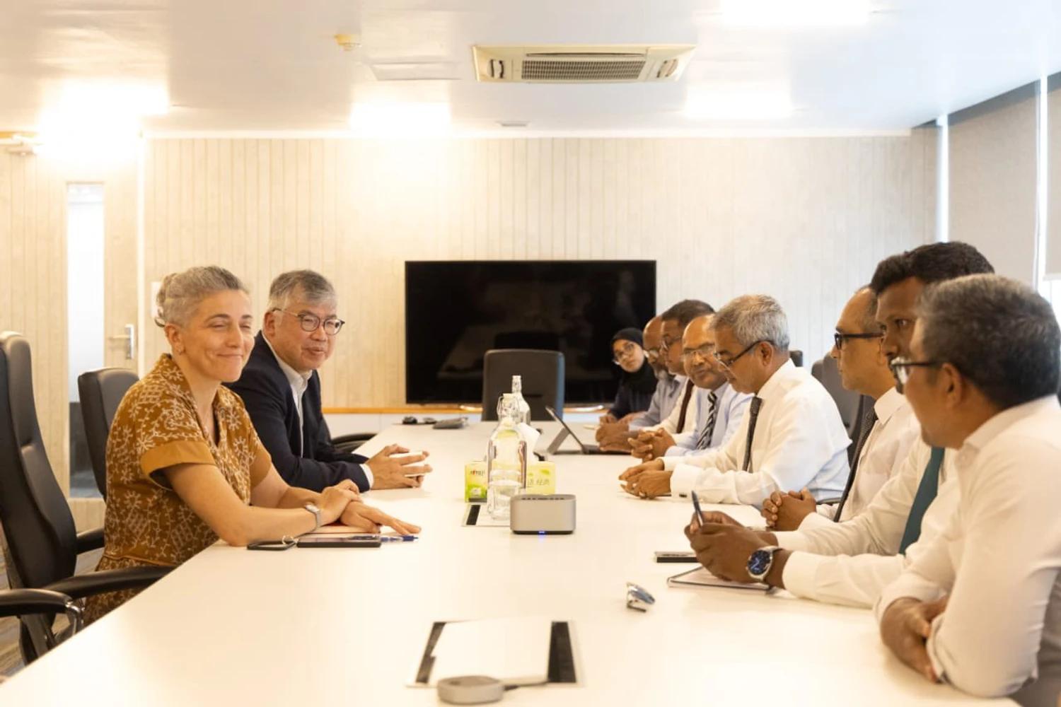 އާ ހަކަތަޔާއި މޫސުމީ ބަދަލުތަކާއި ގުޅޭގޮތުން އޭޑީބީއާއިއެކު މަޝްވަރާކޮށްފި