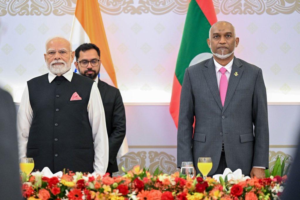 އިންޑިއާއާއިއެކު އޮތް ގުޅުމަށް ހީނަރުކަން ގެނެވޭނެ އެއްވެސް ބަޔަކު ނެތް - ރައީސް