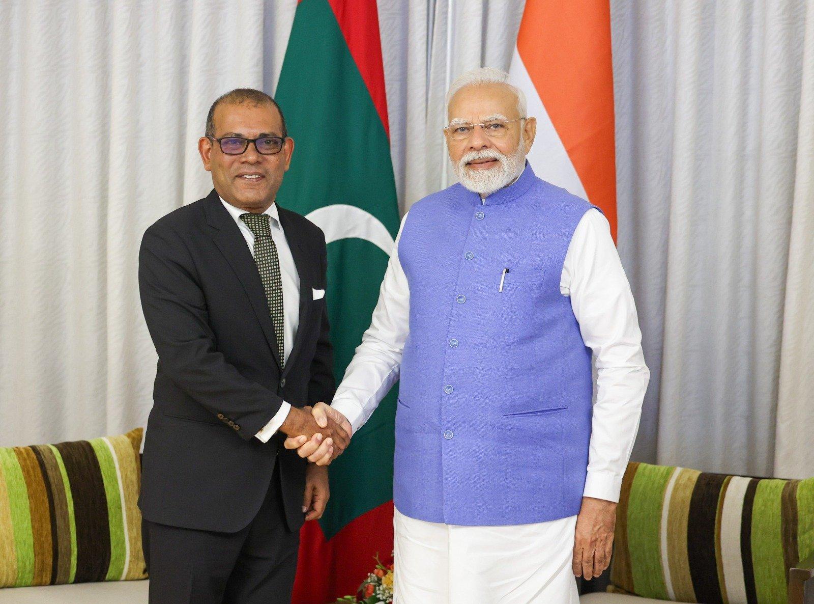 ނަޝީދަކީ އަބަދުވެސް އިންޑިއާ އާއި ރާއްޖޭގެ އެކުވެރިކަމަށް ވަރުގަދައަށް ވަކާލާތު ކުރައްވާބޭފުޅެއް - މޯދީ
