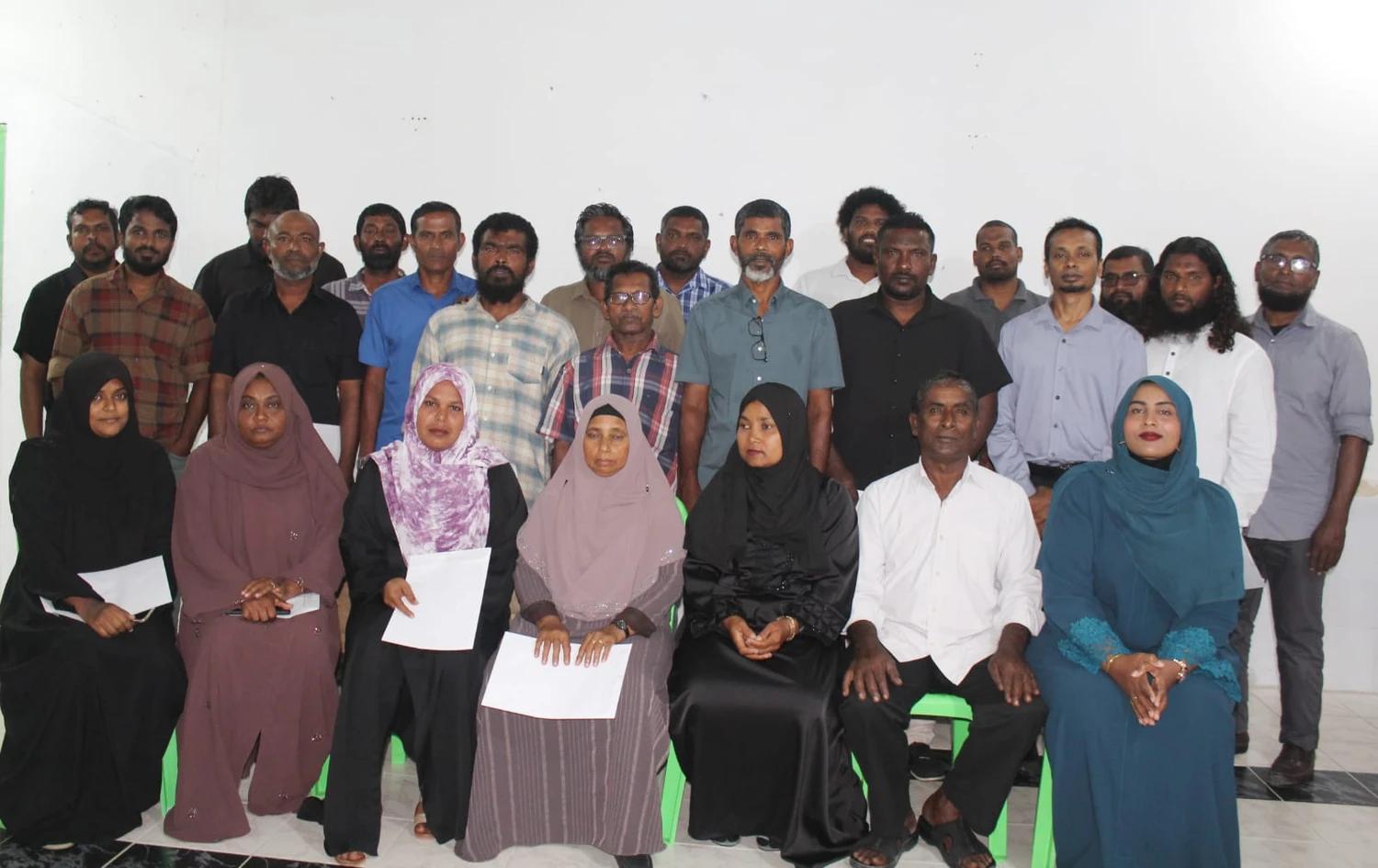ދަރަނބޫދޫގައި ހިންގި ހައިޑްރޮޕޯނިކްސް ޕްރޮގަރާމް ކާމިޔާބުކަމާއެކު ނިންމާލައިފި