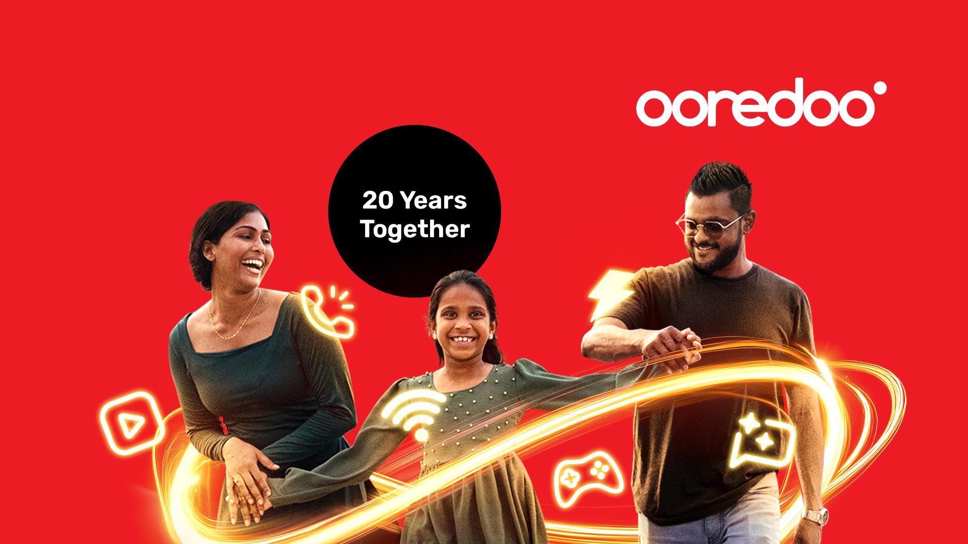 Ooredoo Maldives Celebrates 20 Years of Connection with Anniversary Offers