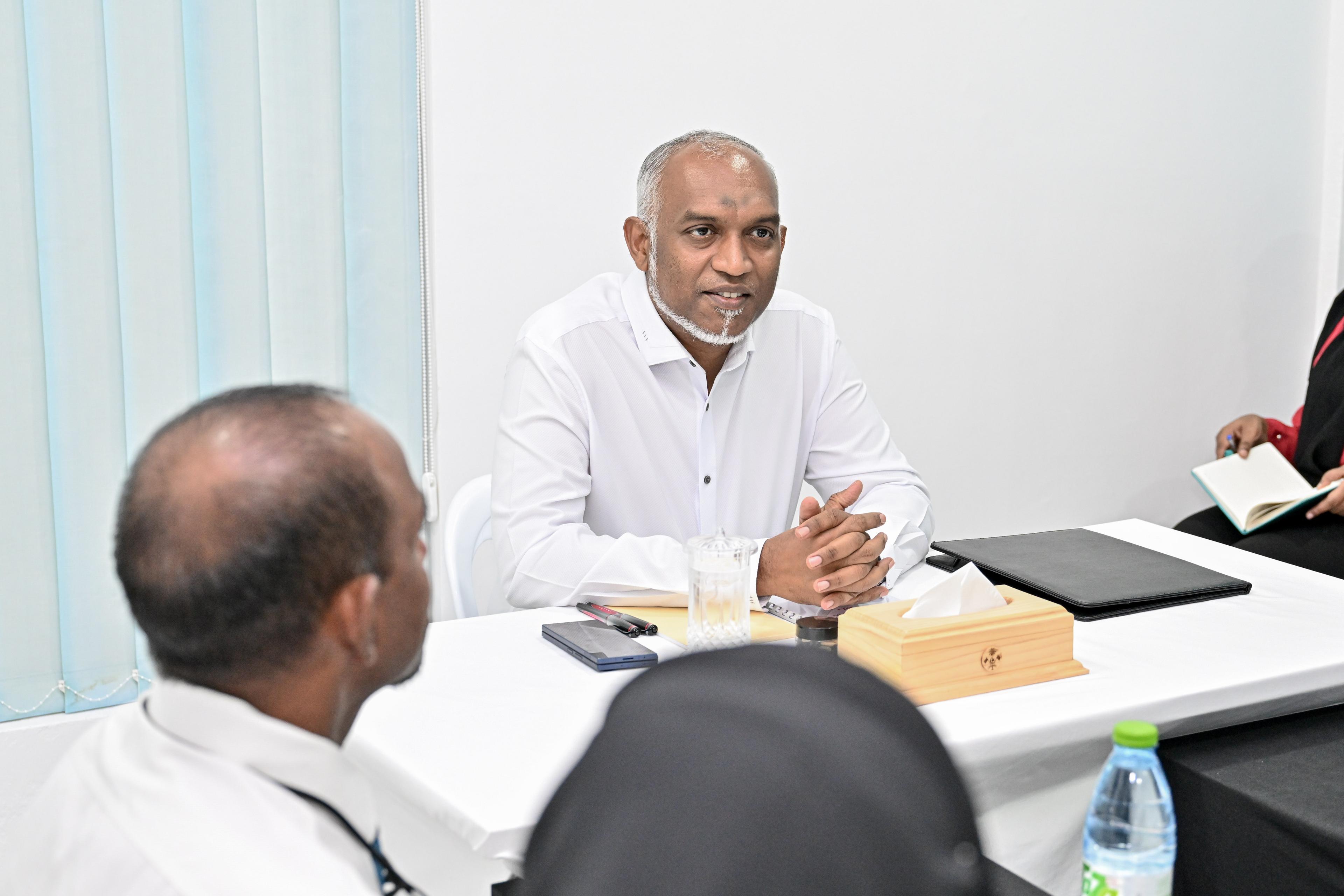 ފުޅަދޫ ކައިރީގައި އޮންނަ އިންނަފުށި، ފުޅަދޫ ކައުންސިލާ ހަވާލުކޮށްދެއްވާނަން - ރައީސް