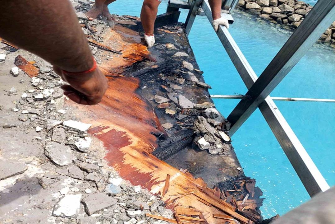 ރަސްފަންނު "ޕޮމެލޯ" ރެސްޓޯރަންޓުގައި އަލިފާނުގެ ހާދިސާއެއް!