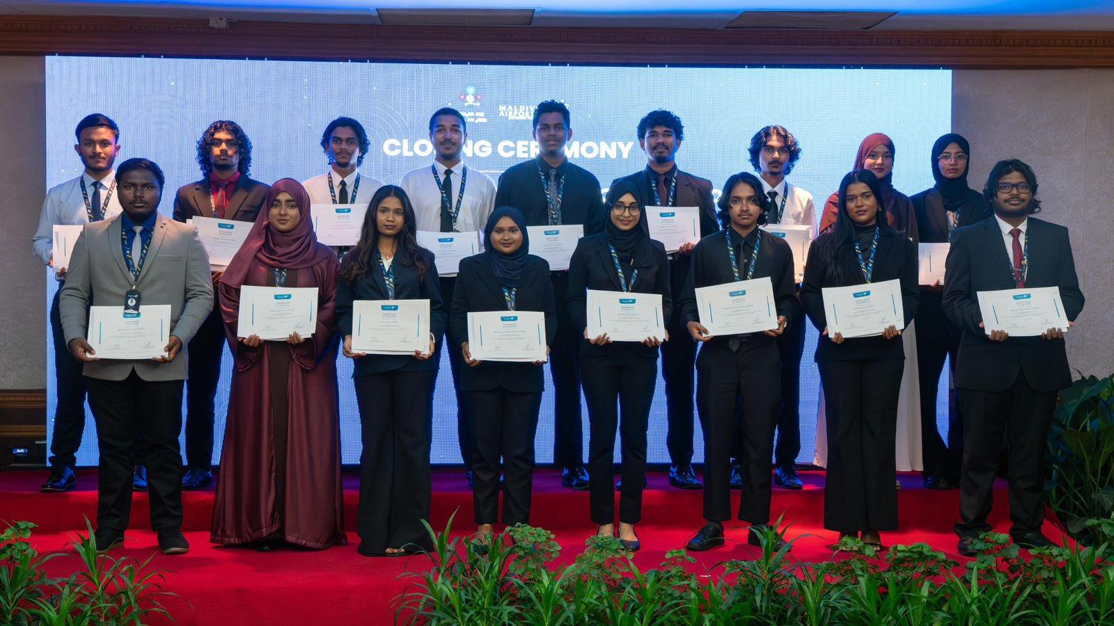 ނޭޝަނަލް އެޕްރެންޓިސްޝިޕް ޕްރޮގްރާމާއި އެމްއޭސީއެލްގެ “ހުނަވަރު” ޕްރޮގްރާމްގެ ފުރަތަމަ ބެޗު ކާމިޔާބުކަމާއެކު ނިންމާލައިފި
