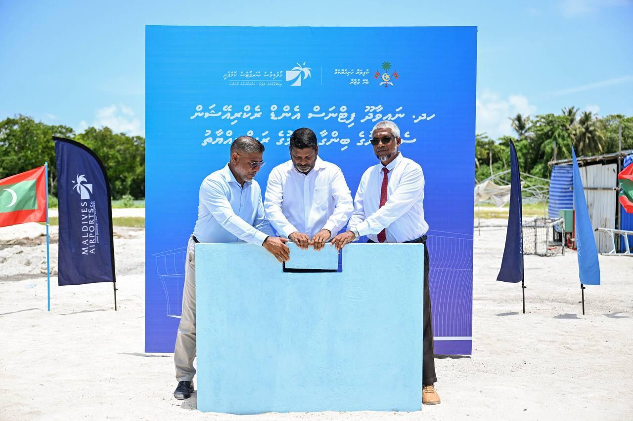 ނައިވާދޫ ފިޓްނަސް އެންޑް ރެކްރިއޭޝަން ސެންޓަރުގެ ބިންގާ އަޅައިފި