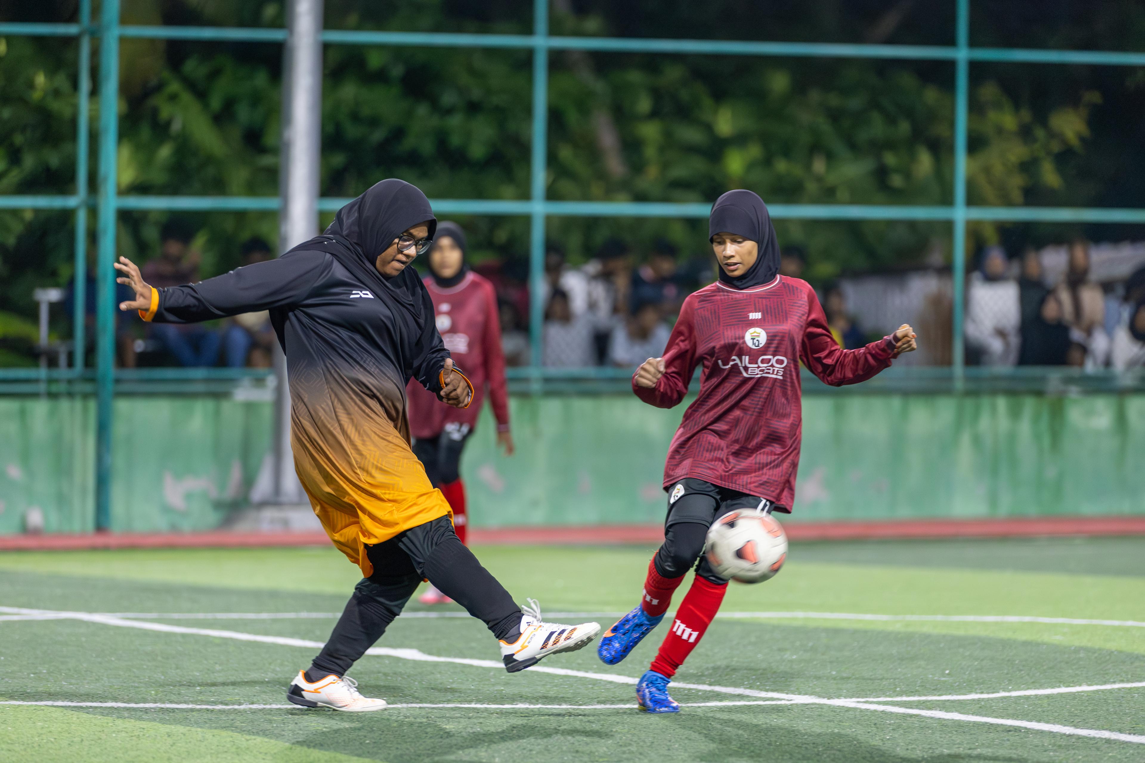 ވިދުވަރު އެސްސީ އާއި ޓާފު ކުއީން ޖޫނިއަރސްގެ ކުރިމަތިލުން އެއްވަރު