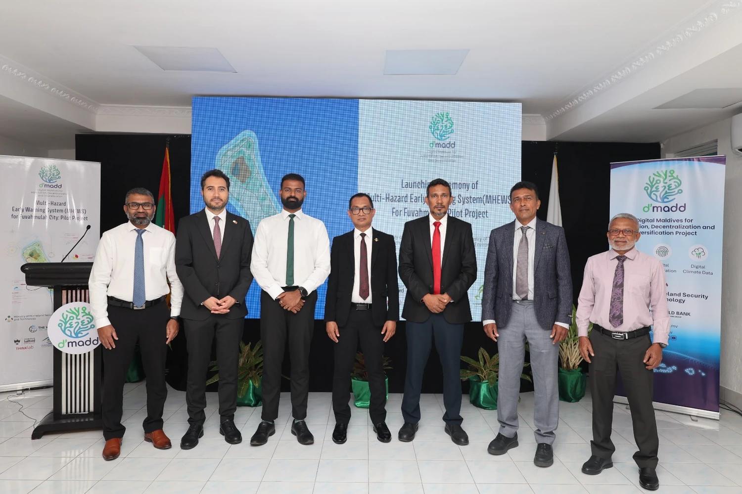 މަލްޓި-ހަޒާޑް އަރލީ ވަރނިންގ ސިސްޓަމެއް ގާއިމްކުރުމުގެ މަސައްކަތް ފުވައްމުލަކުގައި ފަށައިފި