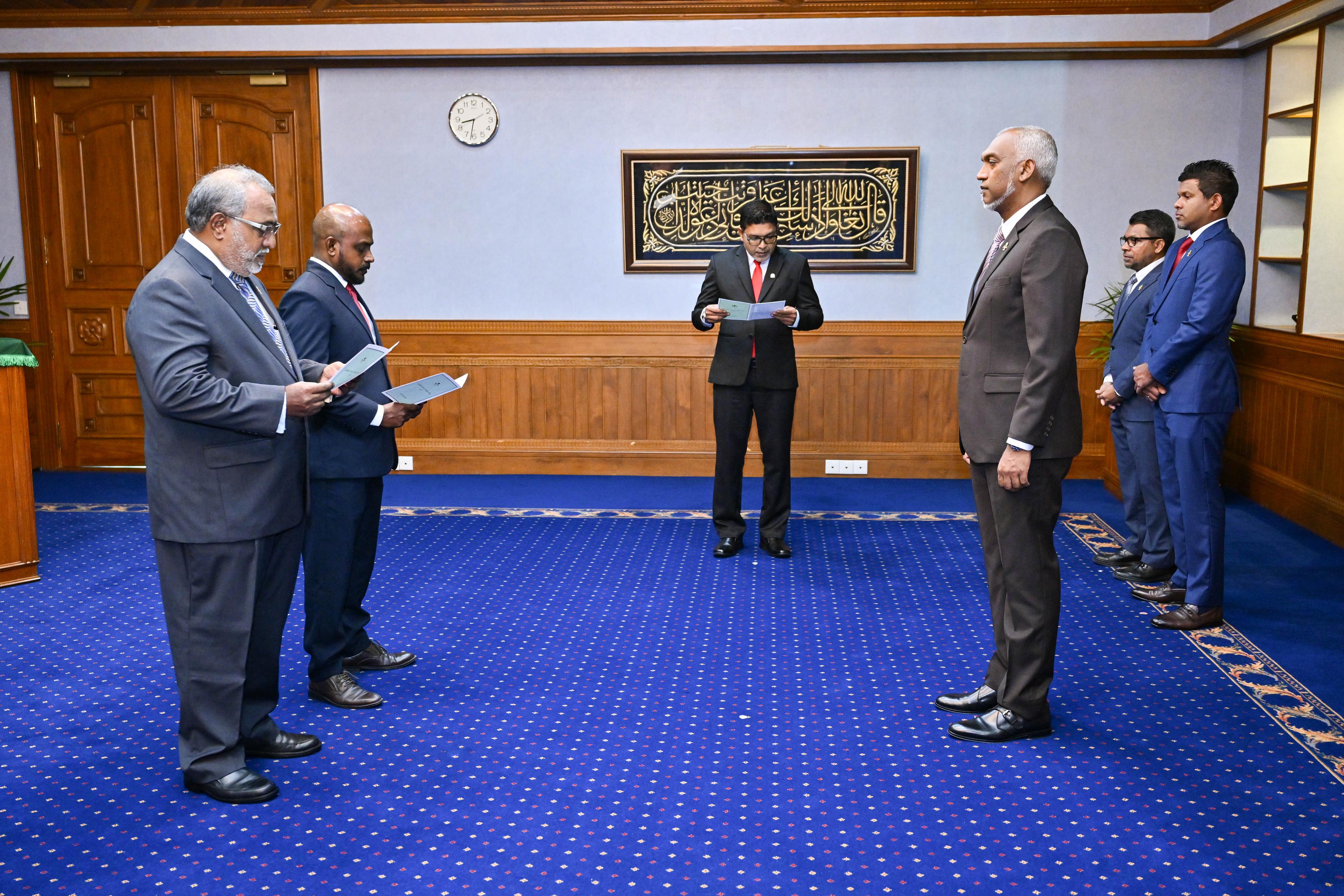 Two members have been appointed by the President to the Human Rights Commission