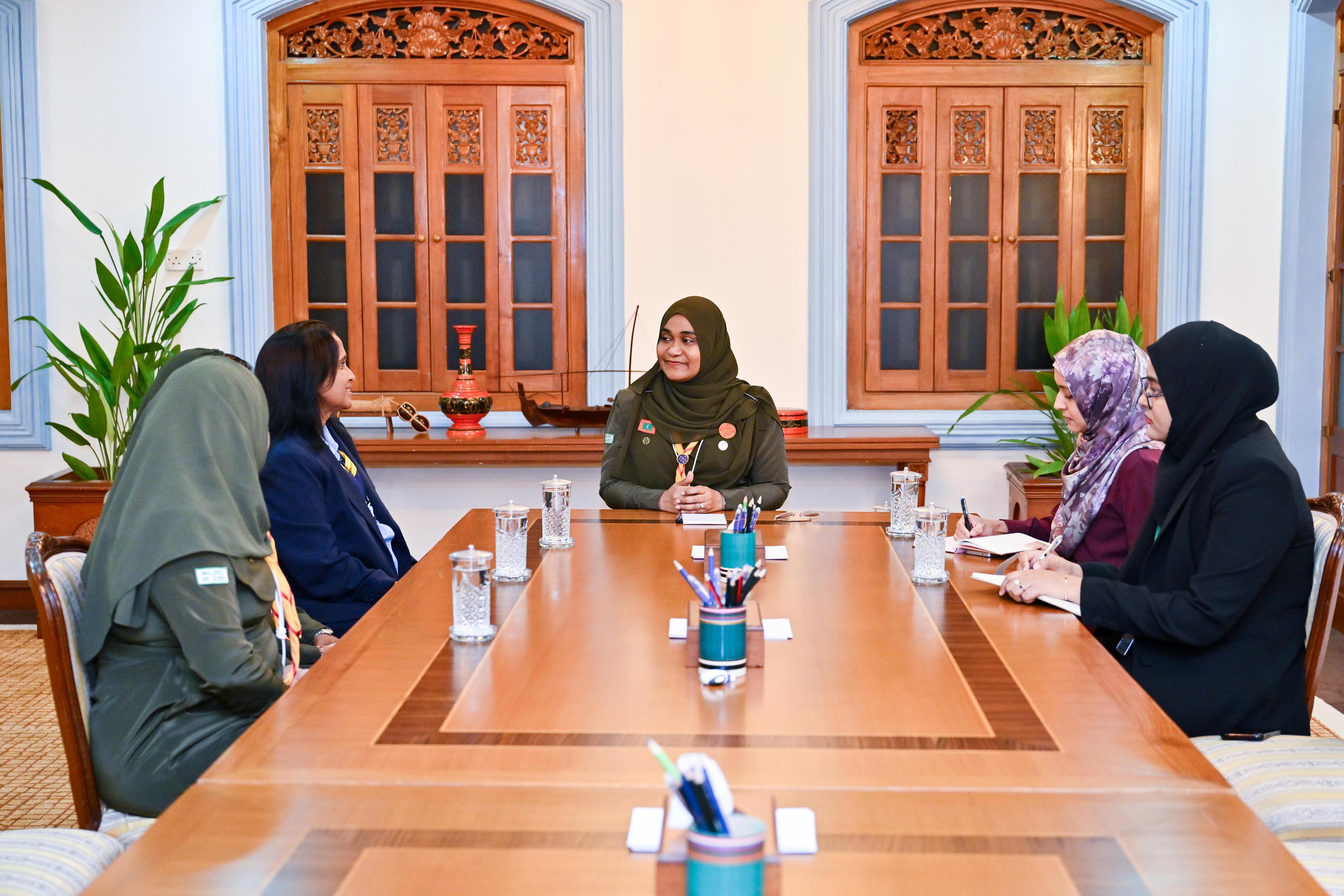 ގާލްގައިޑުގެ އޭޝިއާ ޕެސިފިކް ރީޖަނަލް ކޮމިޓީގެ ޗެއަރ ކަމަށް އަލަށް ހޮވި ވަޑައިގެންނެވި، ނިޢުމާތު އާއި ރާއްޖޭގެ ޗީފް ގައިޑް ބައްދަލުކުރައްވައިފި