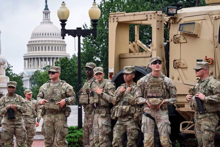 DC Sues Trump Administration Over National Guard Deployment