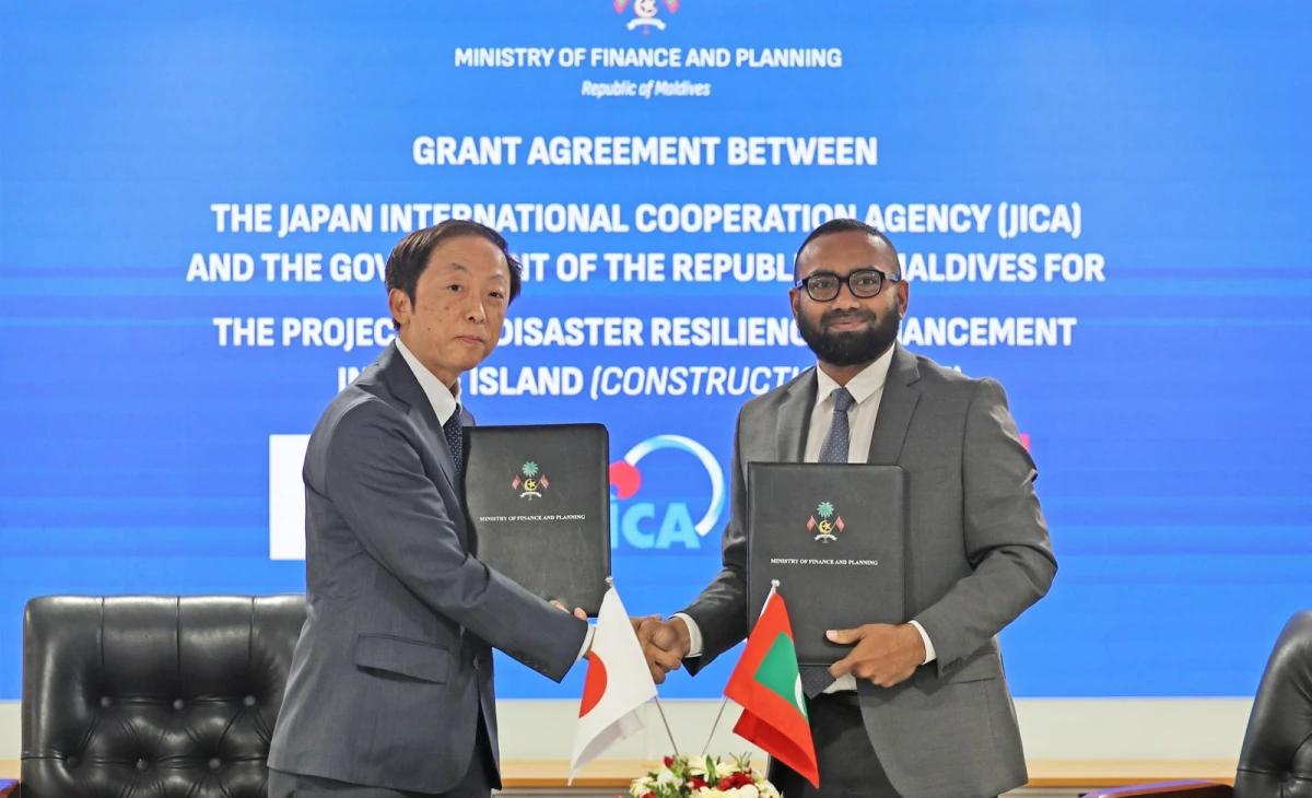 Maldives and JICA Sign USD 10.5 Million Grant Agreement to Strengthen Malé’s Coastal Protection