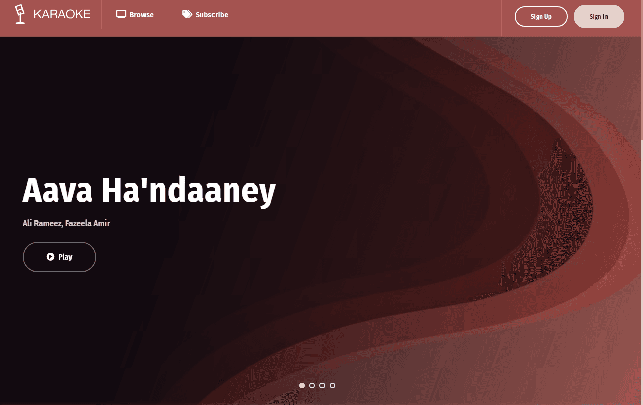 މި ފަހަރު ވެބްސައިޓެއް ޚާއްސަ ކޮށްލީ ދިވެހި ކަރޯކޭ ލަވަތަކަށް