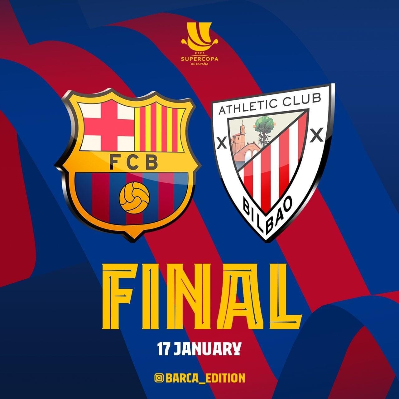 ސްފެނިޝް ސުޕާކަޕް - ފައިނަލުގައި ވަރުގަދަ ބާސާ އާއި ދެކޮޅަށް އެތްލެޓިކް ބިލްބާއޯ