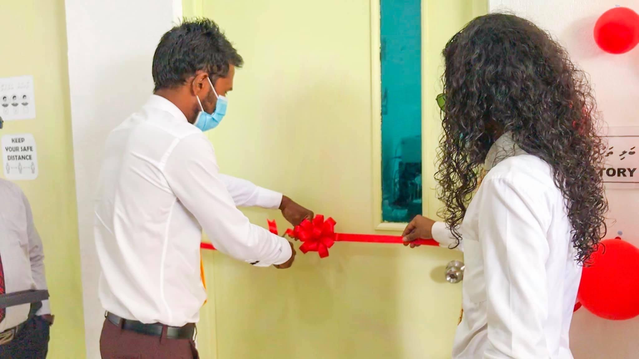 މަޑަވެލި ސިއްޙީމަރުކަޒުގެ ލެބޯޓަރީ ހުޅުވައިފި