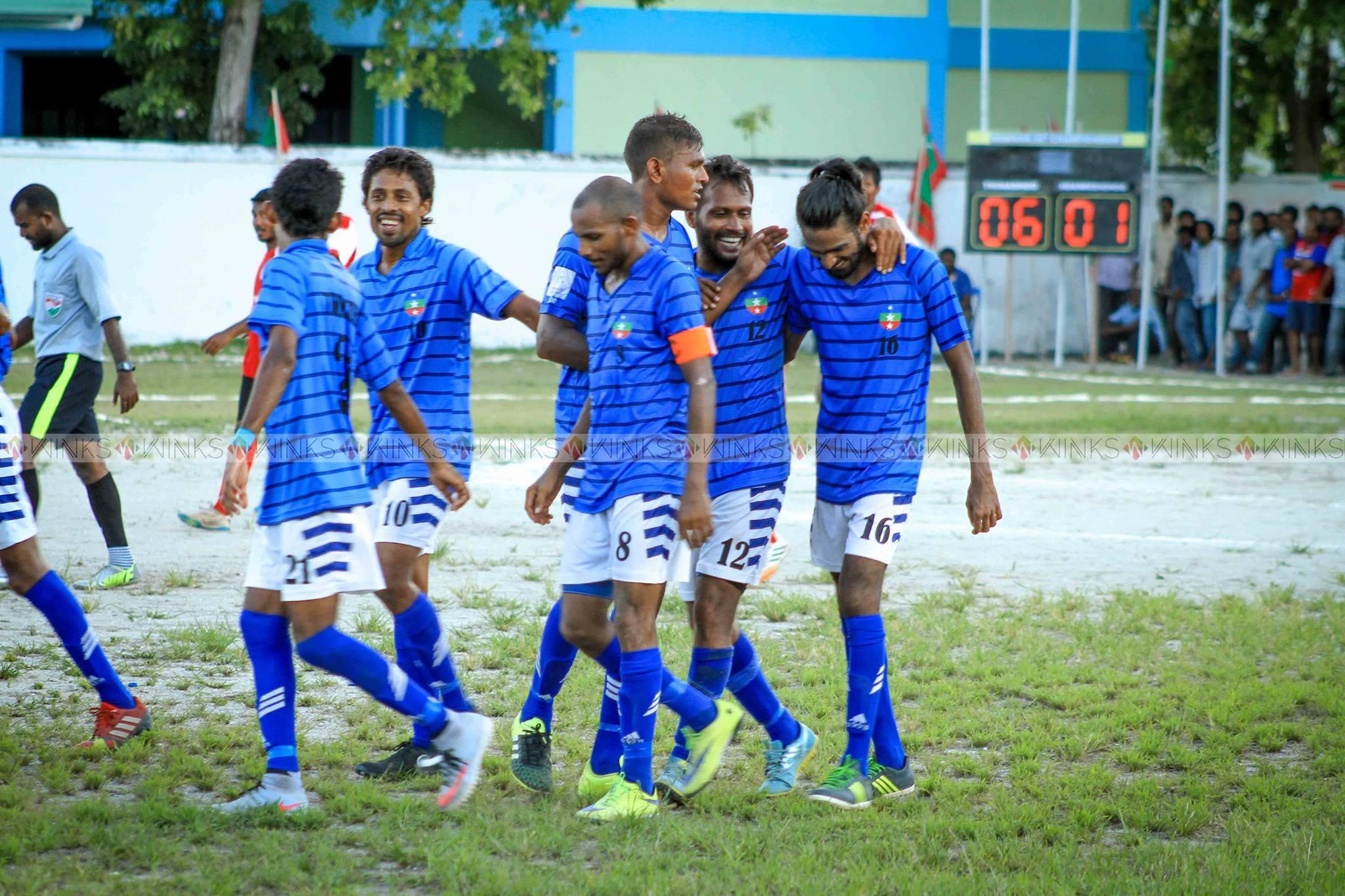 ޗެމްޕިއަން ޓީމަށް 50,000 ރުފިޔާ ލިބޭ ފުޓުބޯޅަ މުބާރާތެއް ތިނަދޫގައި ބާއްވަނީ