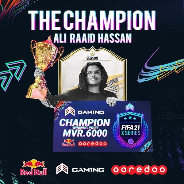 އީޓޫއެސް ގޭމިންގް އަދި އުރީދޫއިން އިންތިޒާމް ކޮށްގެން ބޭއްވި ފީފާ21 މުބާރާތުގެ ޗެމްޕިއަންކަން ރާއިދް ހޯދައިފި