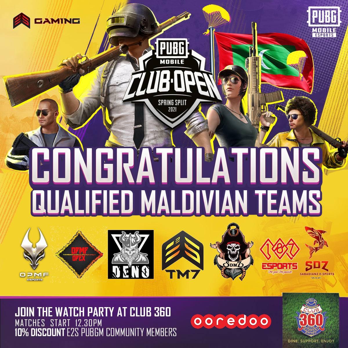 ދުނިޔޭގައި ބާއްވާ އެންމެ ބޮޑު ޕަބްޖީ މުބާރާތުގެ ކޮލިފިކޭޝަން ބުރަށް ރާއްޖޭގެ 7 ޓީމު ކޮލިފައިވެއްޖެ