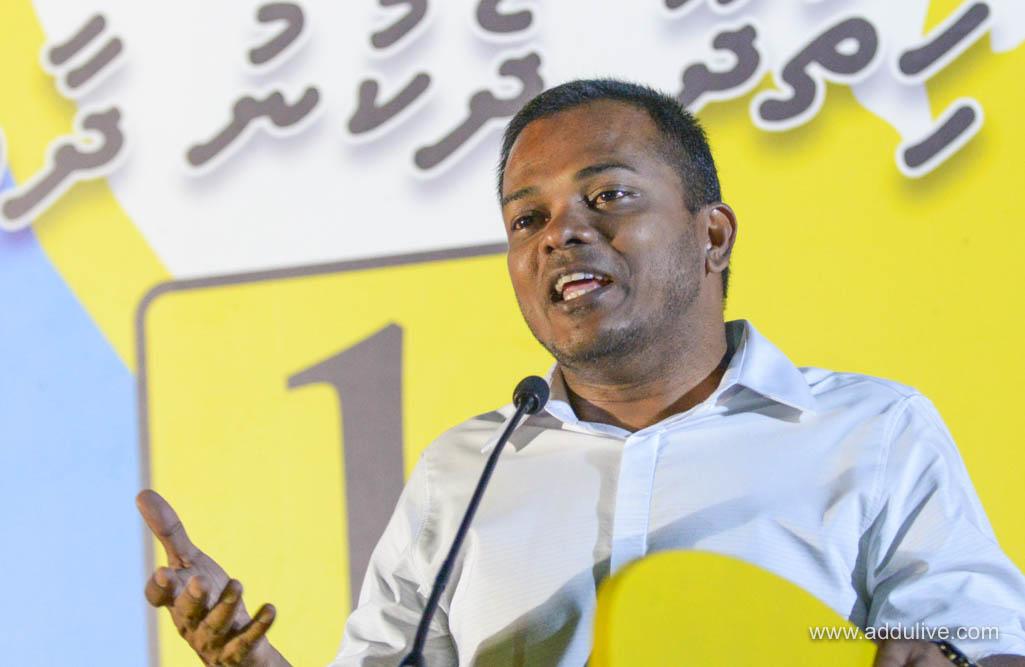 ހުވަދޫގެ ތަރައްޤީ އަށް ހުރަސްއަޅާ ބަޔަކަށް އައްޑޫ ރައްޔިތުން ނުވާނެ: އަލީ ނިޒާރު