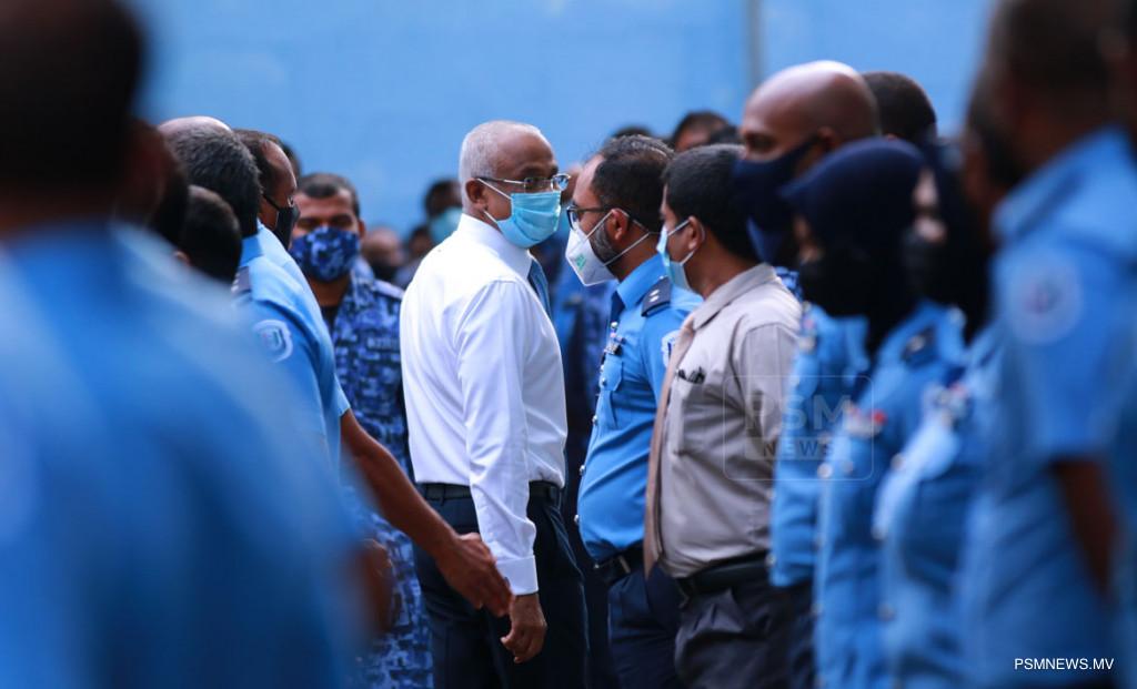 އައު ހުވަޔާއި އެކު ފުލުހުންގެ ޚިދުމަތުގެ ފެންވަރު މަތިވާނެ: ރައީސް