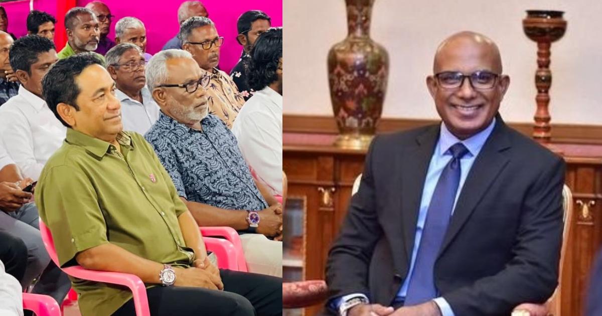 މިނިސްޓަރ ސަމީރު ޔާމީނަށް: ދިވެހިންނަށް އެނގޭ ވަގަކީ ކާކުކަން