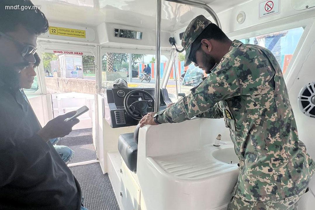 އެމްއެންޑީއެފް އިން ކަނޑު އުޅަނދުތައް ޗެކްކުރުމުގެ އޮޕަރޭޝަނެއް ފަށައިފި
