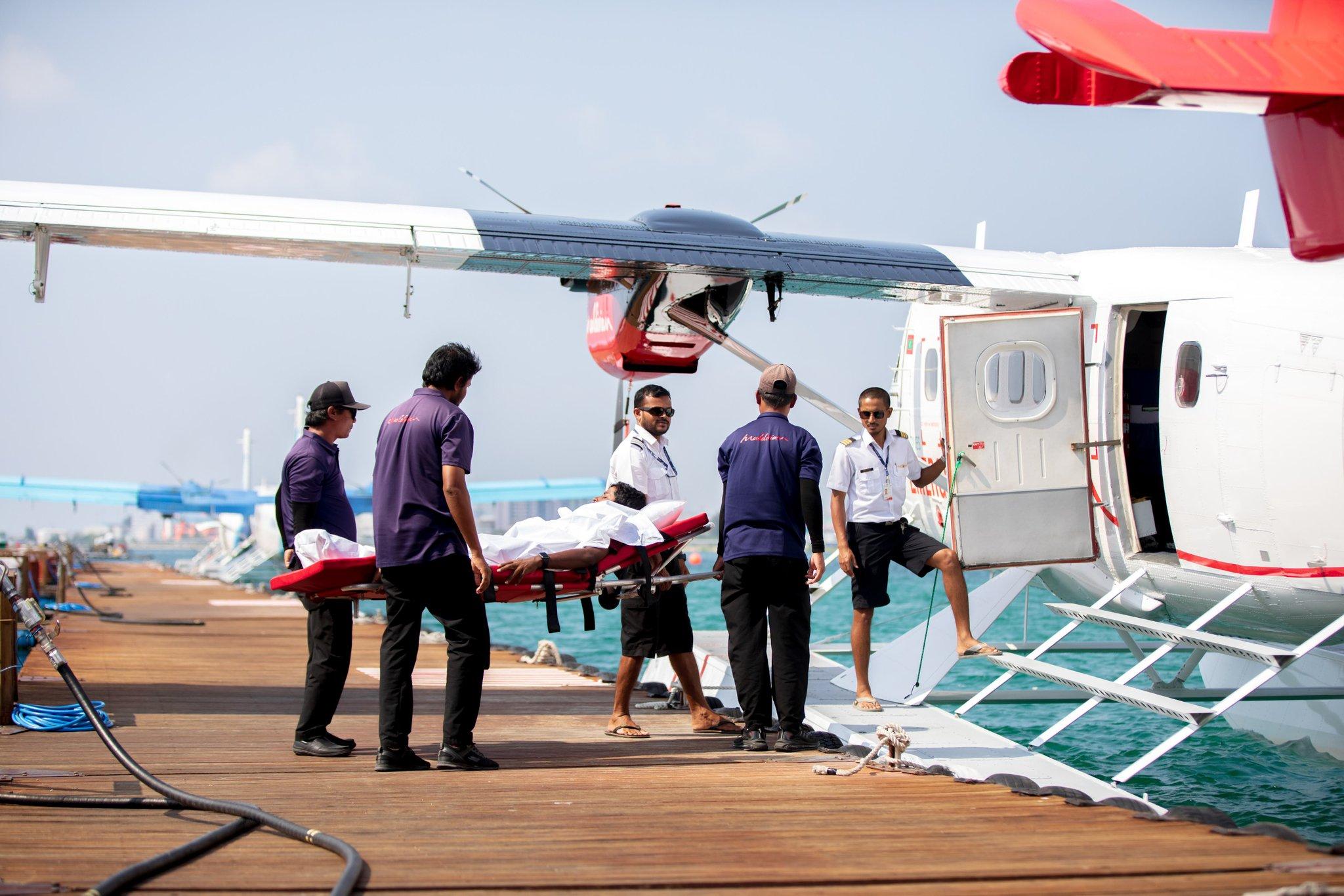 އެއާ އެމްބިއުލާންސްގެ ގޮތުގައި ބޭނުންކުރާ ސީ ޕްލޭން މާދަމާއިން ފެށިގެން އޮޕަރޭޝަނަށް!