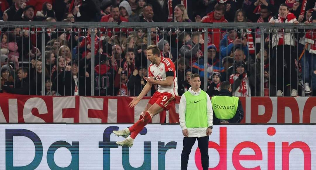 ހެރީ ކޭންގެ ދެ ލަނޑާއެކު އަމިއްލަ ދަނޑުގައި ލާޒިއޯ ބަލިކޮށް ބަޔާން މިއުނިކް ކުއާޓާ ފައިނަލަށް