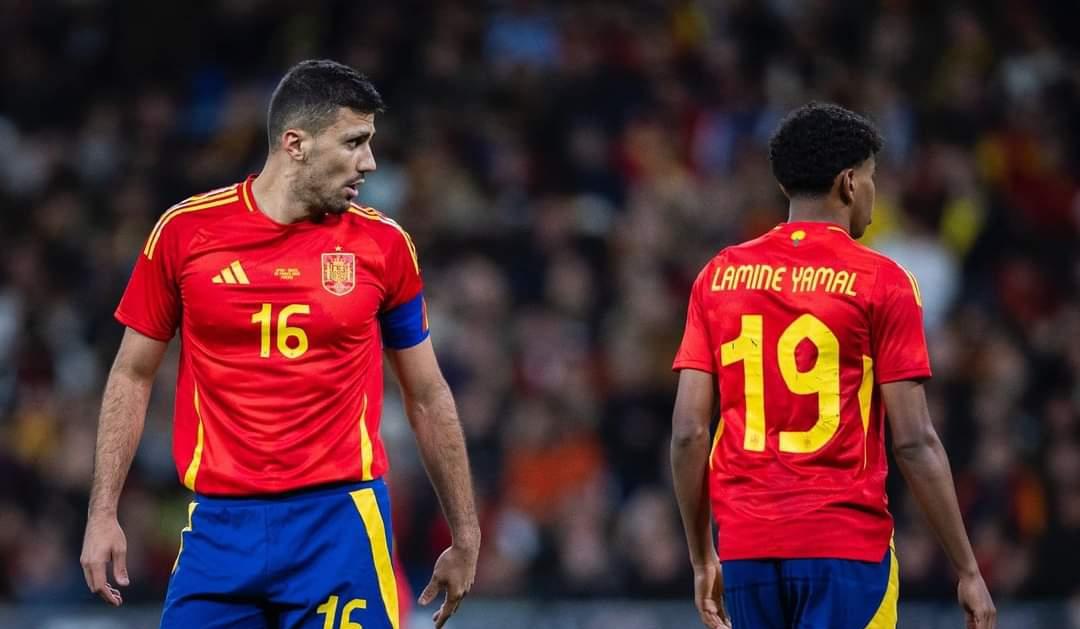 ރޮޑްރީގެ ދެލަނޑާއެކު ބްރެޒިލް އާއި ސްޕެއިންގެ ކުރިމަތިލުން އެއްވަރު