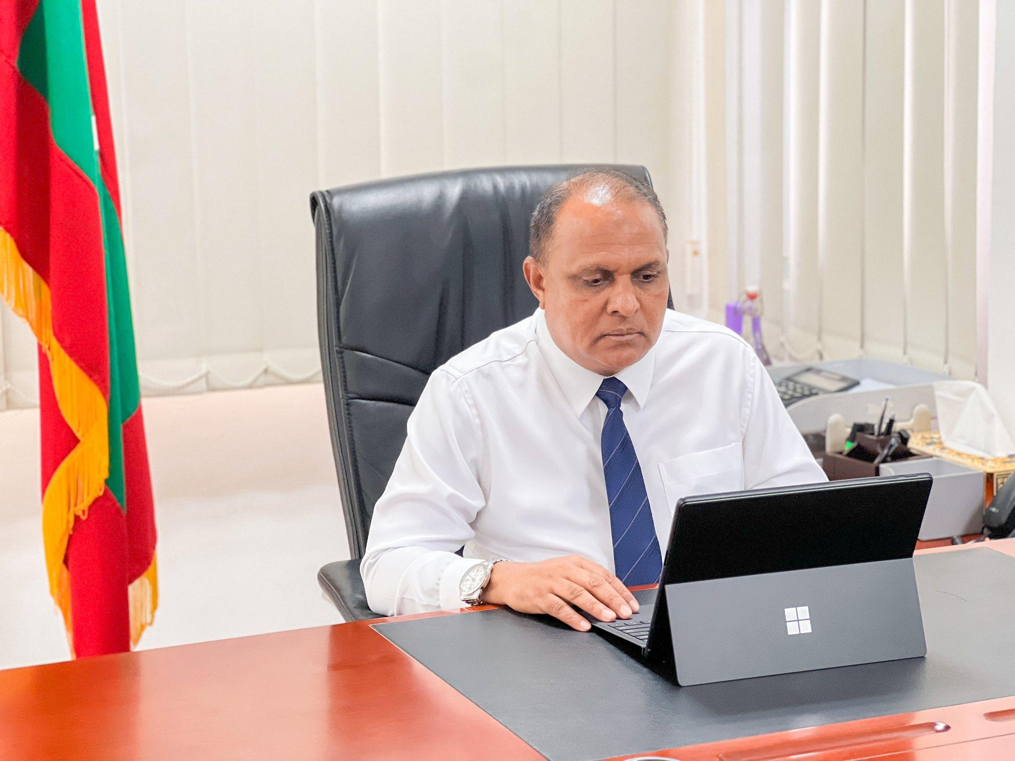 ޖޭއެސްސީގެ ރައީސްއަކަށް ރިޒާ!