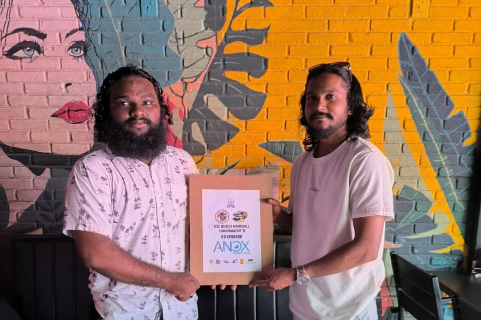 ކުޑަހުވަދޫ ބީޗު ހޭންޑްބޯޅަ މުބާރާތުގެ ކޯ ސްޕޮންސަރ އަކަށް އެނޮކްސް