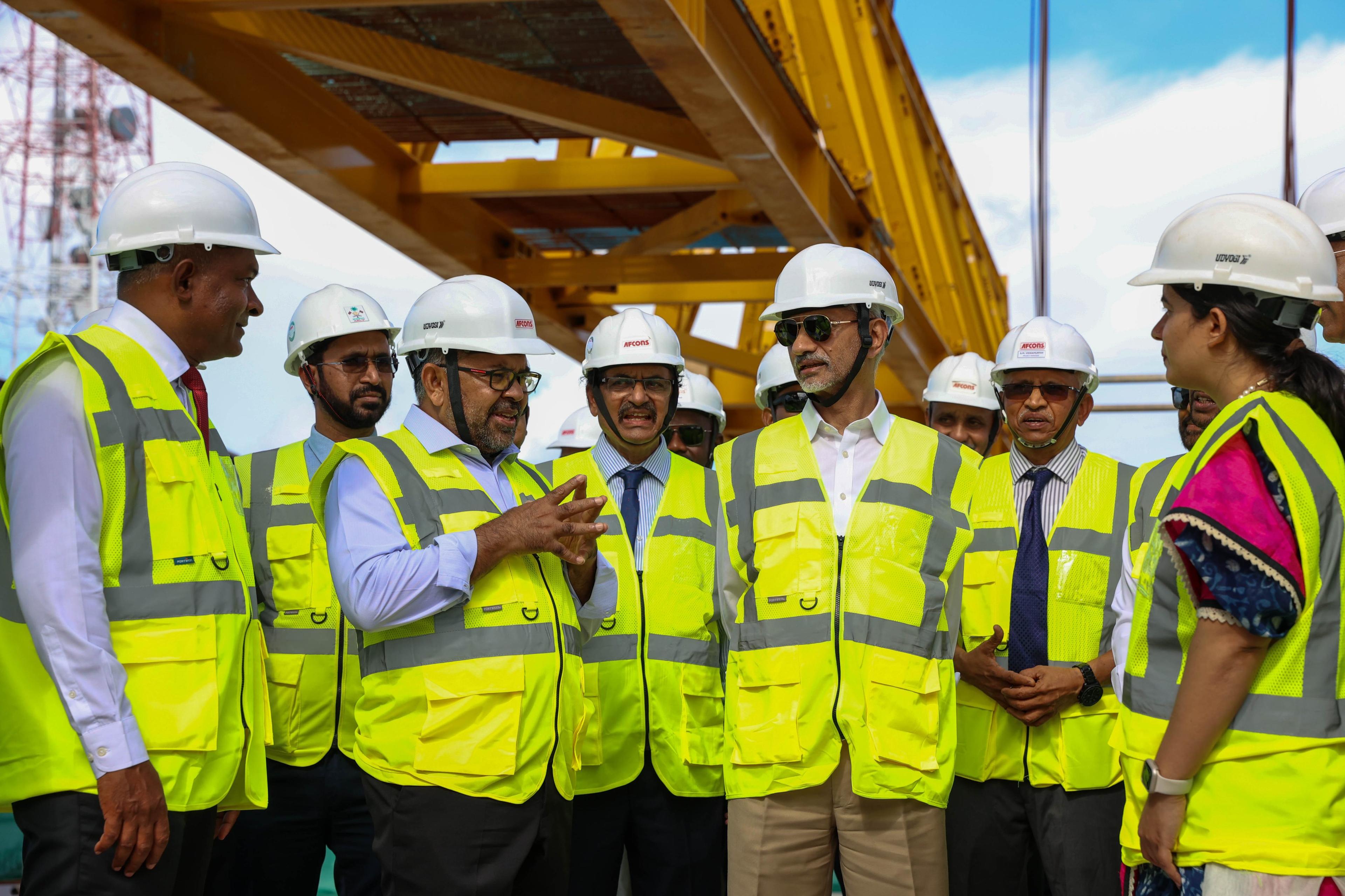 ތިލަމާލެ ބްރިޖުގެ މަސައްކަތް ކުރިޔަށް ދާގޮތް ޖައިޝަންކަރު ބައްލަވާލައްވައިފި