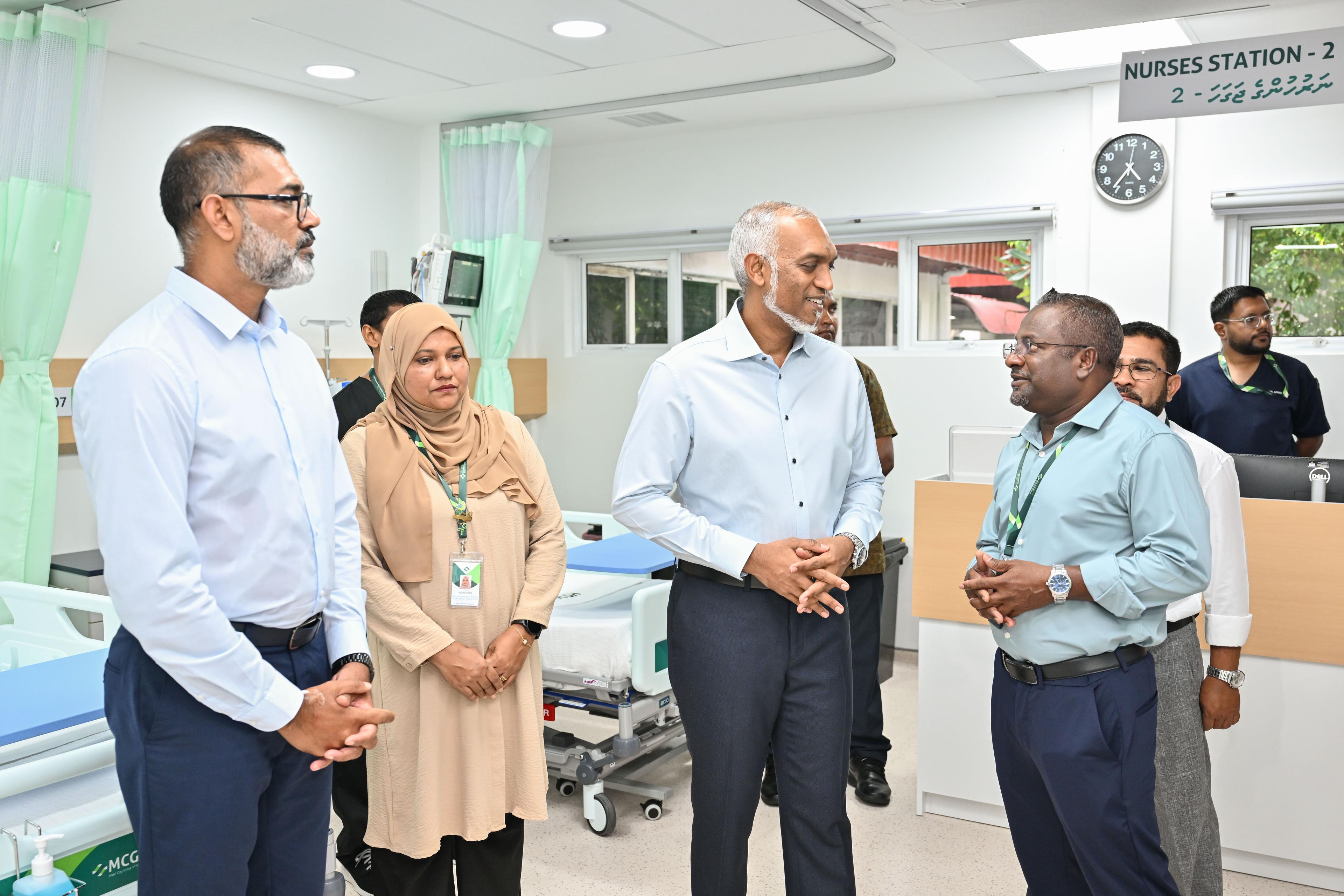 ތިންބައްޔެއް ނައްތާލި ފުރަތަމަ ގައުމަކަށް ރާއްޖެ ވުމުން، ރައީސްގެ ޝުކުރު ސިއްހީ ހިދުމަތްތެރީންނަށް!
