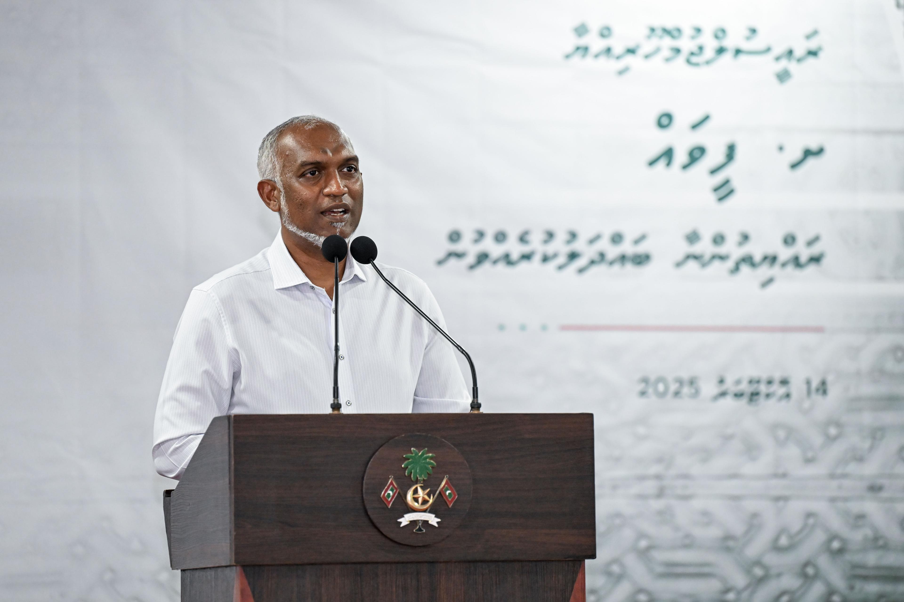 ގިނަ ރަށްތަކެއްގައި ހުއްޓިފައިވާ ކުނި މެނޭޖުކުރާ މަރުކަޒުތަކުގެ މަސައްކަތް އަލުން ފެށޭނެ އިންތިޒާމުތައްދަނީ ހަމަޖެހެމުން - ރައީސް