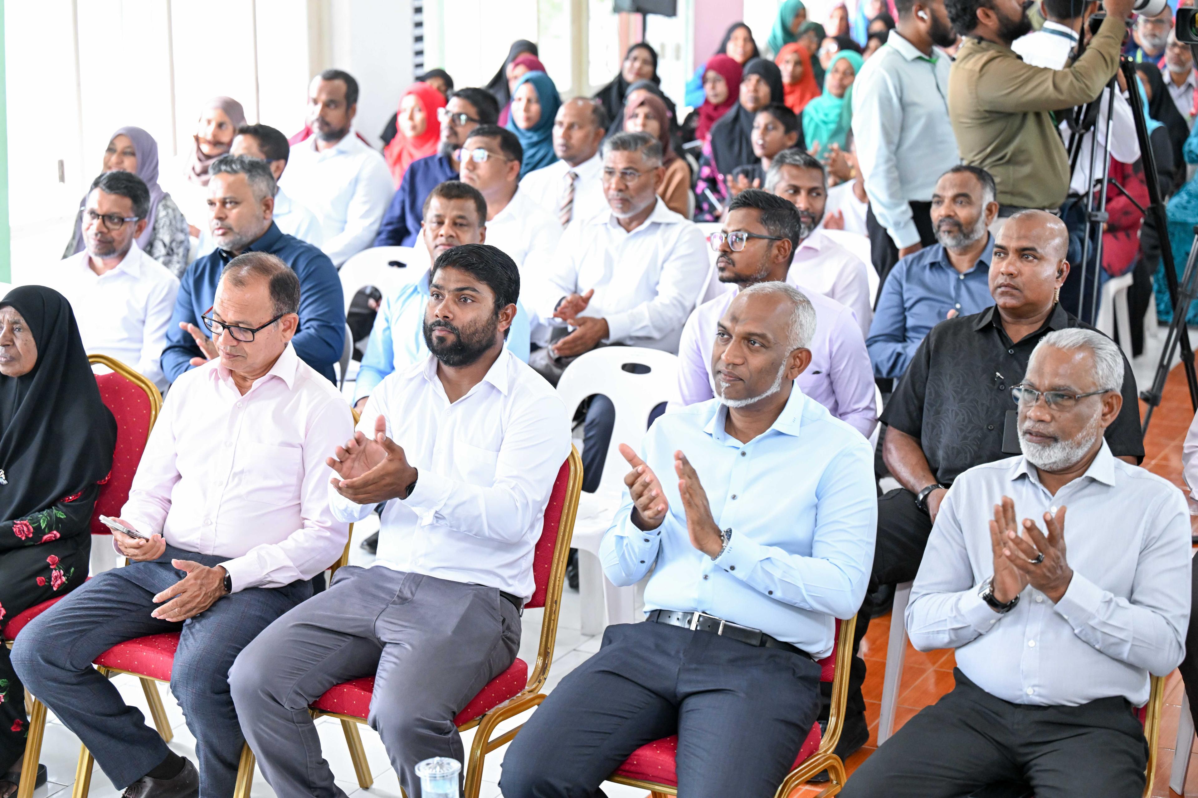 ހޮޓެލް ސްކޫލާއިއެކު ހުޅިމެންދޫގައި 5 ތަރީގެ ރިސޯޓެއް ތަރައްޤީކުރެއްވުމަކީ މާމެންދޫގެ ޒުވާނުންނަށް ލިބޭ ބޮޑު ފުރުޞަތެއް - ރައީސް
