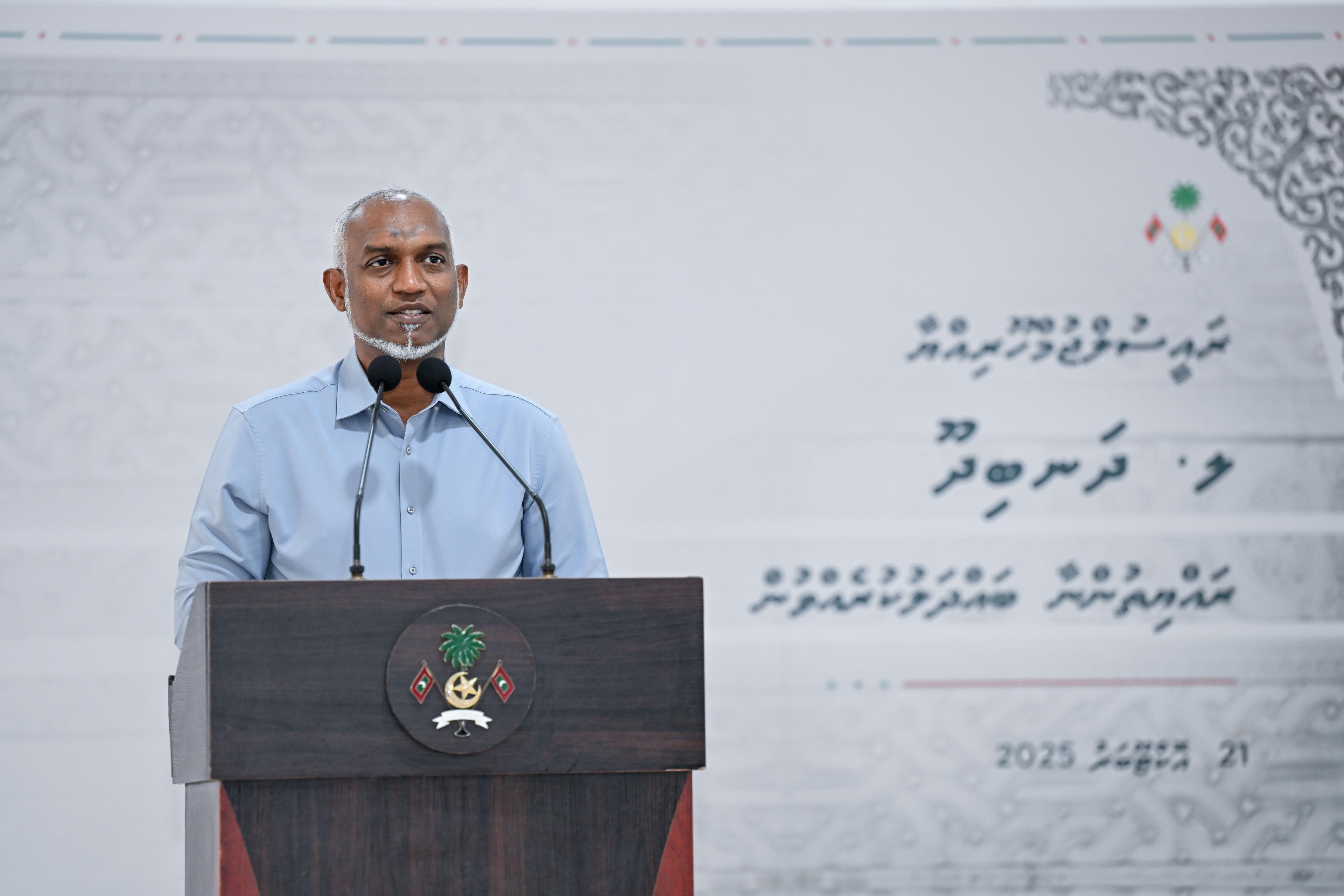 ދަނބިދޫ މަގުހެދުމުގެ މަސައްކަތް ކުރިއަށް ގެންދަވާނީ ނަރުދަމާގެ މައްސަލަ ހައްލުކުރެއްވުމަށް ފަހުގައި - ރައީސް