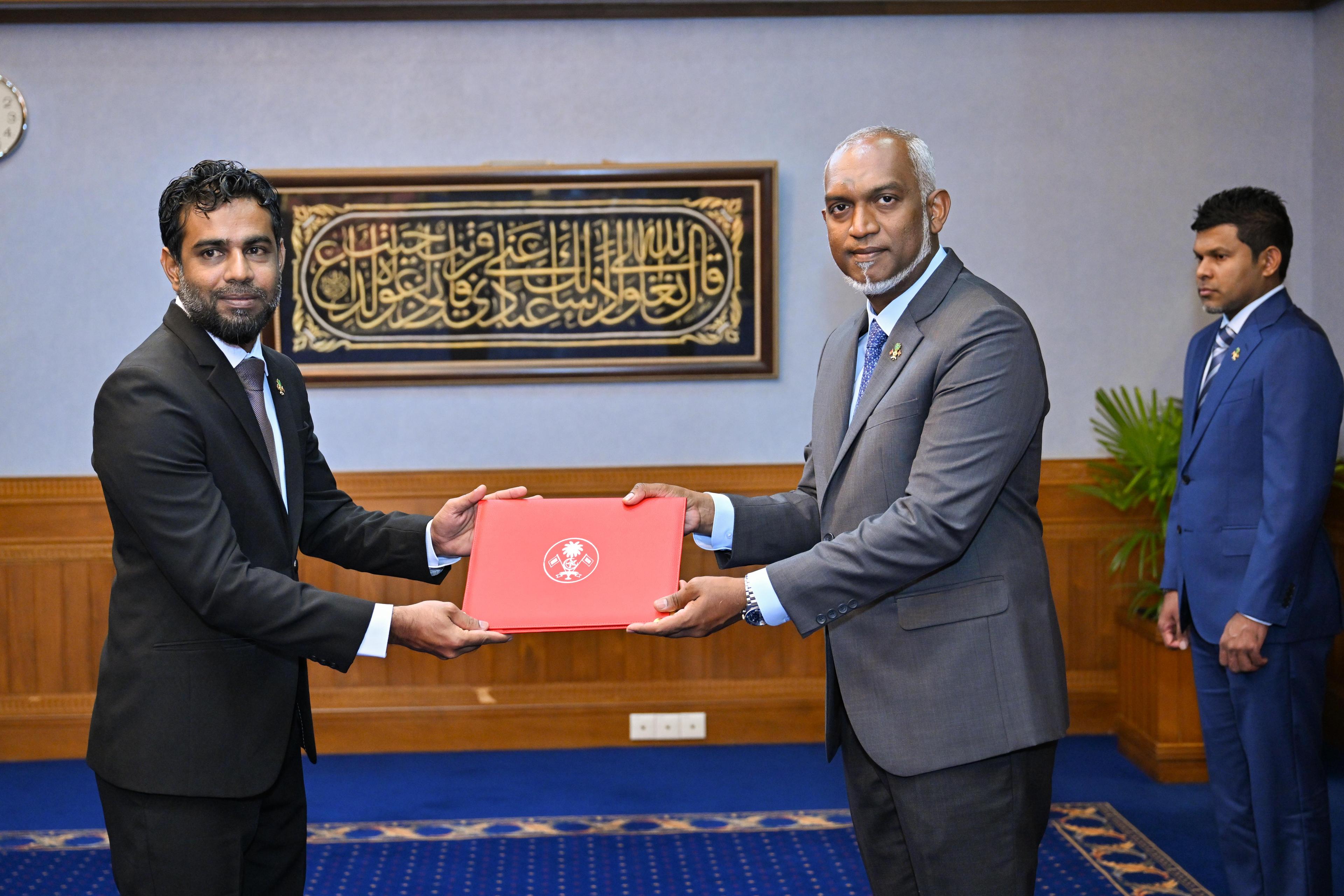 ޖޭއެސްސީގެ މެމްބަރުކަމަށް ޙުސްނީ މުބާރިކް ޢައްޔަންކުރައްވައިފި