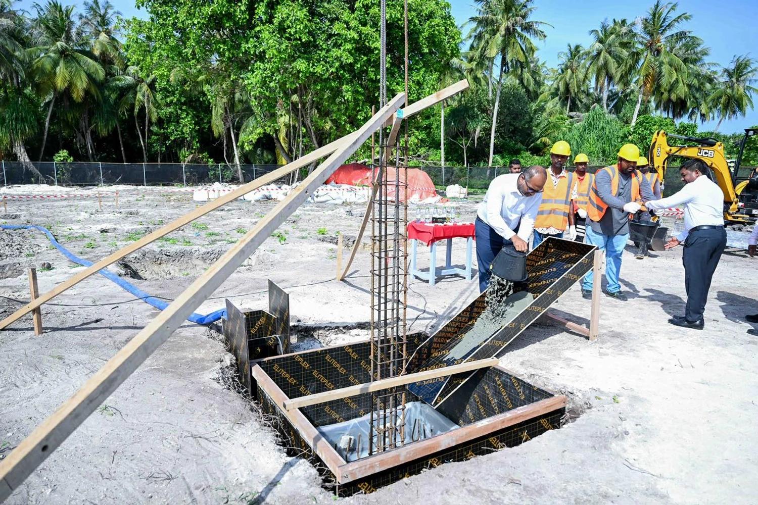 ކާށިދޫގައި ޤާއިމްކުރާ ރިހެބިލިޓޭޝަން ސެންޓަރުގެ ޢަމަލީ މަސަައްކަތް ފަށައިފި