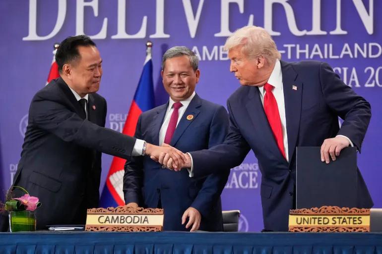 Trump Brokers Historic Ceasefire Between Thailand and Cambodia