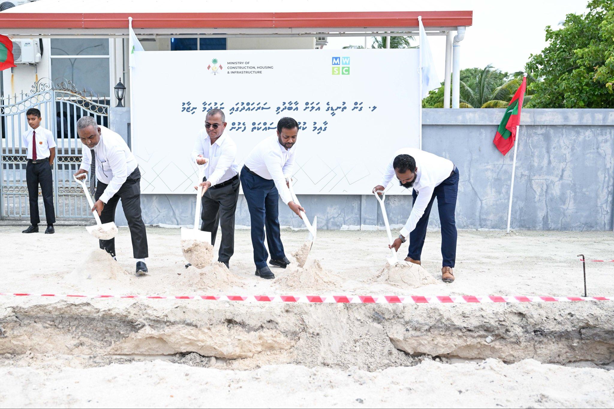ގަމު ތުނޑި އަވަށުގައި އަލަށް އާބާދުވާ ސަރަހައްދުގެ ނަރުދަމާ ނިޒާމުގެ މަސައްކަތް ފަށައިފި