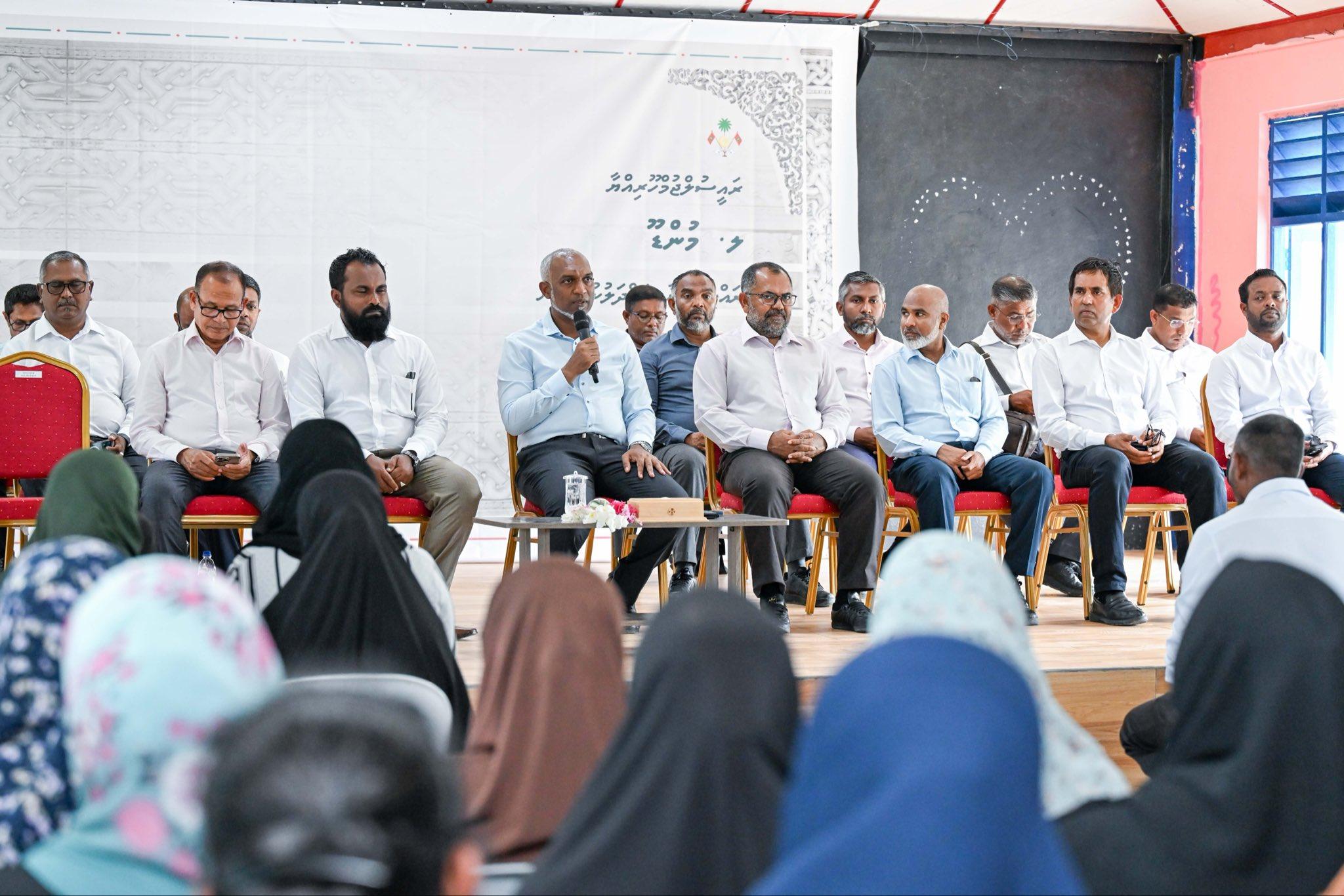 އަންނަ އަހަރުގެ ބަޖެޓުގައި ހިމަނައިގެން މުންޑޫ ބަނދަރުގެ މަސައްކަތް ކޮށްދޭނަން - ރައީސް