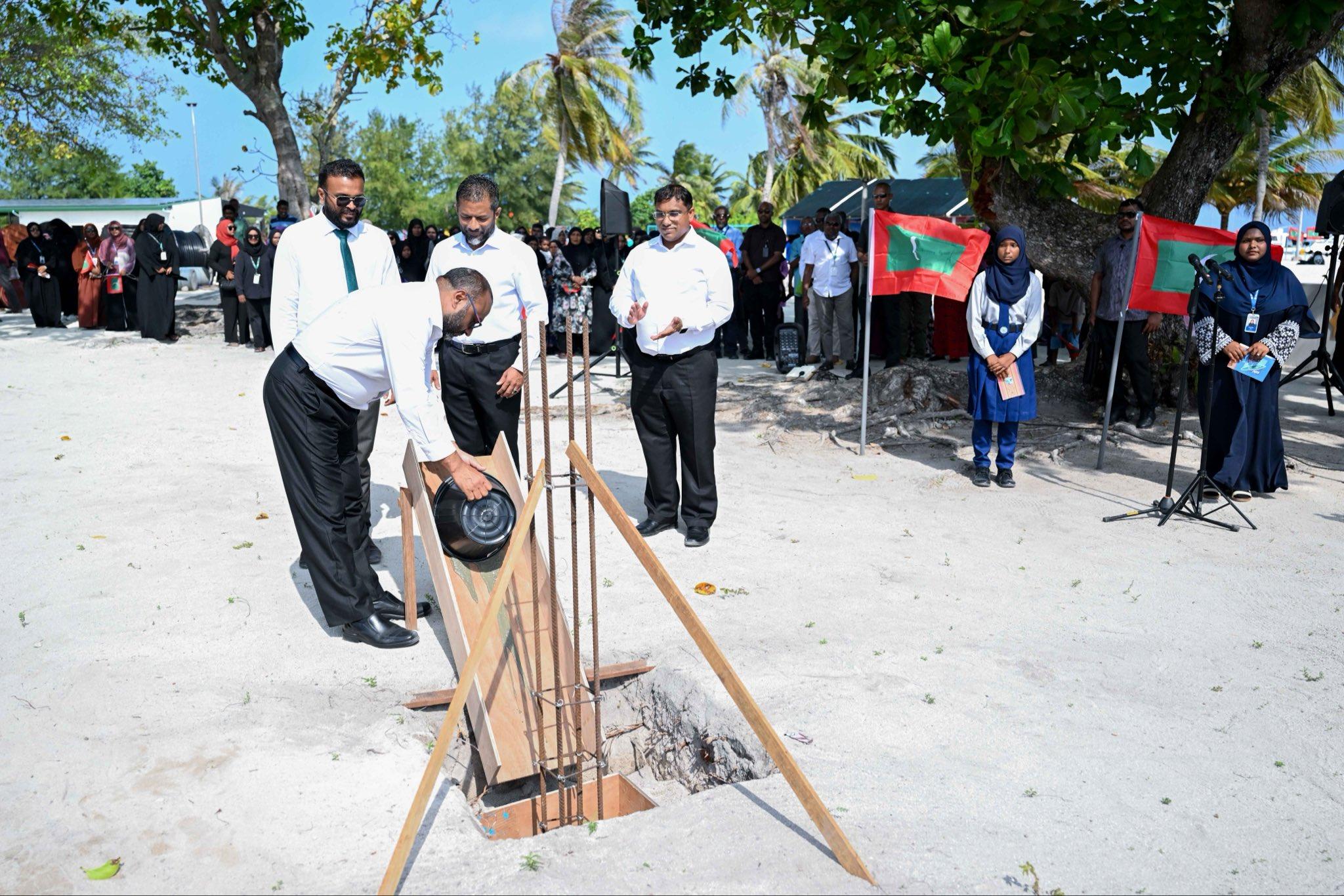 އޮޅުވެލިފުށީގައި ކީރިތި ޤުރްއާނާއި ބެހޭ ޤައުމީ މަރުކަޒުގެ ޤޮތްޕެއް ޤާއިމްކުރުމުގެ އަމަލީ މަސައްކަތް ފަށައިފި