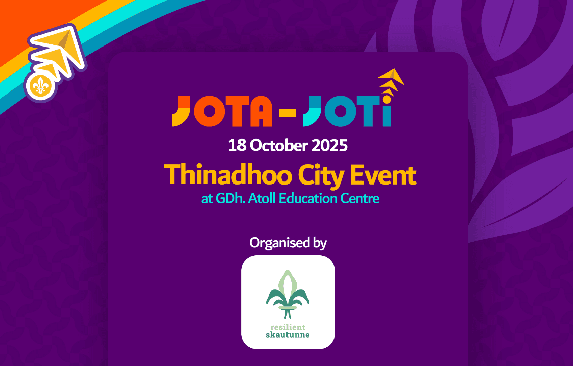 4 ސްކައުޓް ގުރޫޕަކުން ޖުމްލަ 100 އަށްވުރެ ގިނަ ސްކައުޓުން ޖޮޓާ-ޖޮޓީ ތިނަދޫ ސިޓީ އިވެންޓް މާދަމާ!