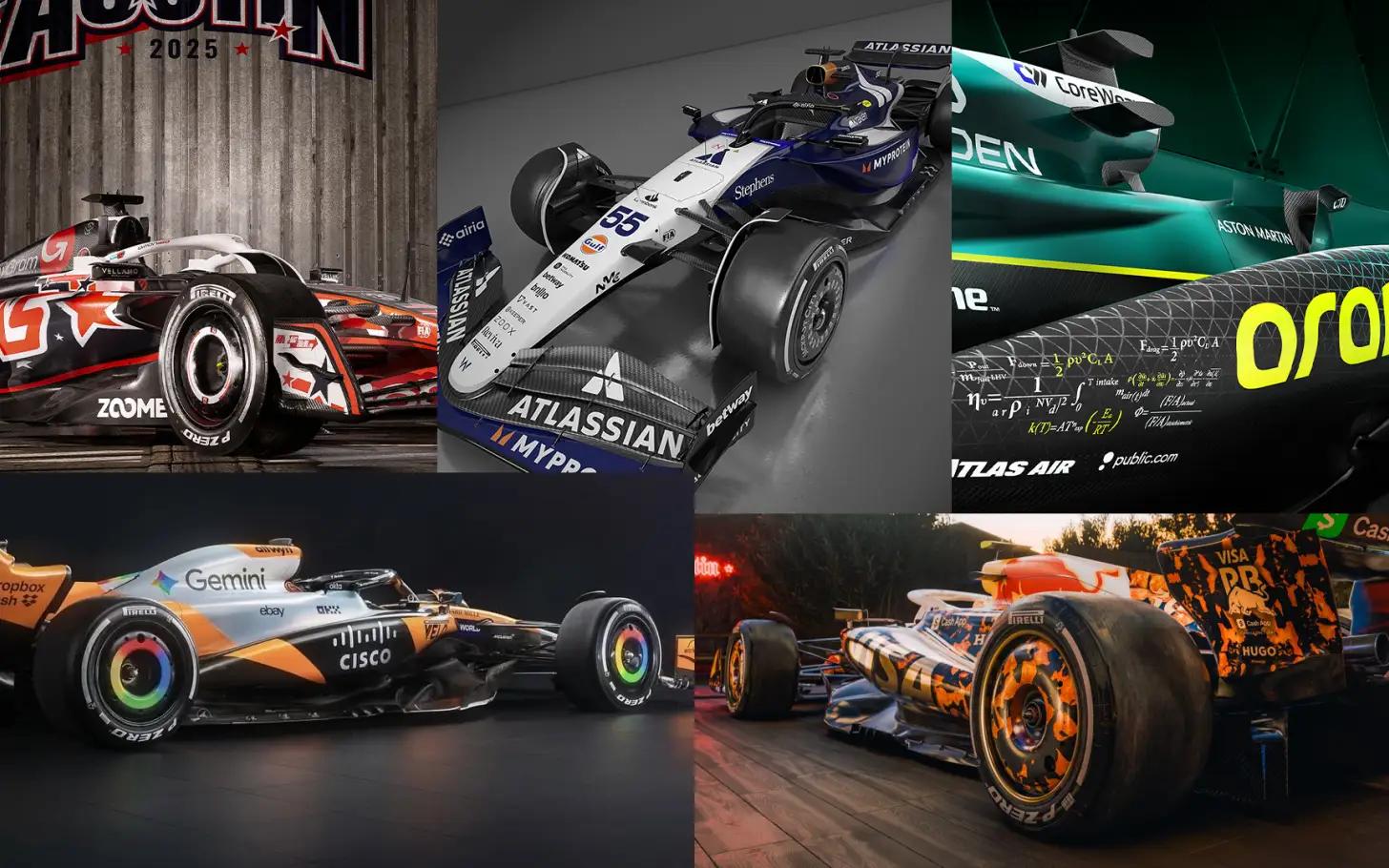 Five Teams Debut Special Liveries for United States GP in Austin