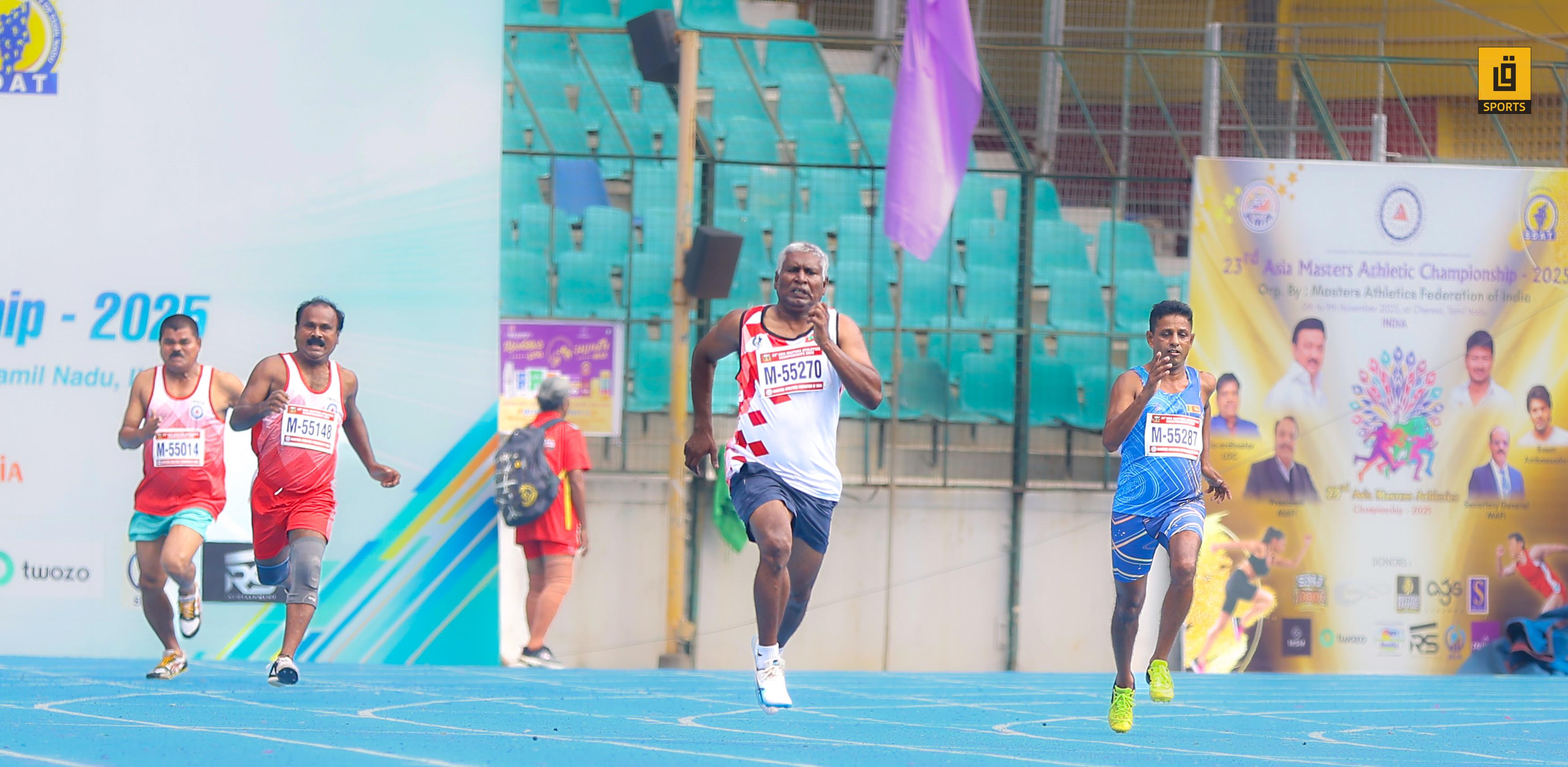 އޭޝިއަން މާސްޓާރސް: ހީޓުގެ އެއްވަނަ ހޯދައި، އާމިރު 200 މީޓަރު ފައިނަލުން ޖާގަ ހޯދައިފި